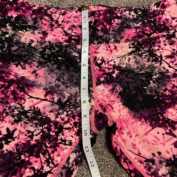 CALVIN KLEIN PERFORMANCE Quick dry Printed High-Waist 7/8 Length Leggings Size L - Picture 9 of 12